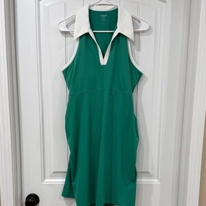 EUC Old Navy Green and White Mini Tennis Dress